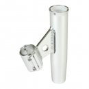 Lee's Clamp-On Rod Holder - Silver Aluminum - Vertical Mount - F