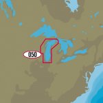 C-MAP MAX NA-M050/SD - Lake Michigan Bathymetric SD Format