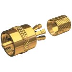 Shakespeare PL-259-CP-G - Solderless PL-259 Connector for RG-8X