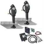 Lenco 9" x 18" Standard Trim Tab Kit w/Standard Tactil