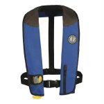 Mustang Deluxe Adult Inflatable - Manual - Universal - Royal/Bla