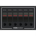 Paneltronics Waterproof Panel - DC 6-Position Illuminated Rocker