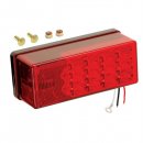 Wesbar 3" x 8" Waterproof LED 8-Function, Left/Roadsid