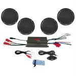 Pyle 4-Channel 800W Waterproof Micro Marine Amplifier & 6.5&quot