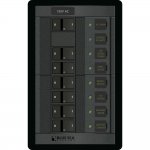 Blue Sea 1202 120V AC Main + 6 Positions - Vertical