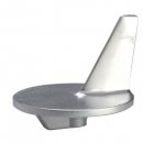 Tecnoseal Trim Tab Anode - Zinc - f/Large Propeller - Mercury 50