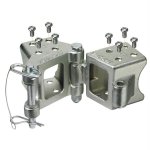 Fulton Fold-Away Bolt-On Hinge Kit 3" x 3" Trailer Bea