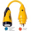 Marinco P30-504 EEL 50A-125/250V Female to 30A-125V Male Pigtail