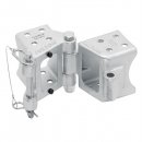 Fulton Fold-Away Bolt-On Hinge Kit 3" x 4" Trailer Bea