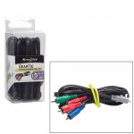 Nite Ize Gear Tie ProPack - 6" Black 12 Pack