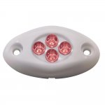 Innovative Lighting Courtesy Light - 4 LED Surface Mount - Red L