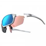 Tifosi Launch S.F. AC Red&trade;/Clarion Blue/Clear Lens Sunglas