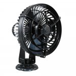Caframo Kona 817 24V 3-Speed 7" Weatherproof Fan - Black