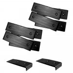 Ironwood Pacific Outdoors E-Z Slide Kit #3 - 8 Black Pads(3&quot