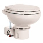 Dometic MasterFlush 7120 Electric Macerating Toilet Bone 12V