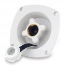 SHURFLO Pressure Reducing City Water Entry - Wall Mount - Gel Wh