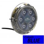 Bluefin LED Piranha P6 Nitro SM Underwater Light 24V - Cobalt Bl