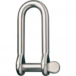 Ronstan Long Dee Shackle - 1/4" Pin - 1-21/32"L x 19/3