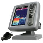 SI-TEX CVS-126 Dual Frequency Color Echo Sounder w/Transom Mount