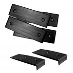 Ironwood Pacific Outdoors E-Z Slide Kit #2 - 4 Black Pads(3&quot