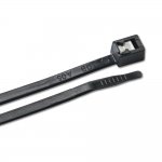 Ancor 11" UV Black Self Cutting Cable Zip Ties - 50 Pack