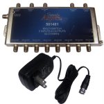 KVH 5 x 8 Active Multiswitch w/Power Supply