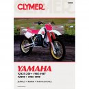 Clymer Yamaha YZ125 & YZ250 (1985-1987) & YZ490 (1985-1990)