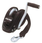 Fulton 1,400 lbs. Single Speed Winch w/Strap - XLT Series