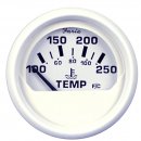Faria Dress White 2" Water Temperature Guage (100-250°