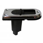 Perko Locking Collar Pole Light Mounting Base - 2 Pin - Chrome P