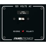 Paneltronics Standard Panel AC Main Double Pole w/30Amp CB & Rev