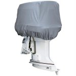 Attwood Road Ready Cotton Heavy-Duty Canvas Cover f/Outboa