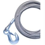 Powerwinch 40' x 7/32" Replacement Galvanized Cable w/Hook