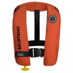 Mustang MIT 100 Inflatable Automatic PFD w/Reflective Tape - Ora