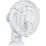 Caframo Kona 817 12V 3-Speed 7" Weatherproof Fan - White