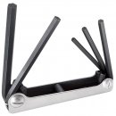 Klein Tools Five-Key Folding Hex-Key Set - Inch/Standard