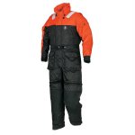 Mustang Deluxe Anti-Exposure Coverall & Worksuit - SM - Orange/B