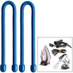 Nite Ize Gear Tie 6" - Blue 2 Pack