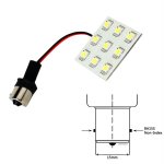 Lunasea Bayonet 9 LED Bulb BA15S - 12VAC or 10-30VDC/2W/149 Lume
